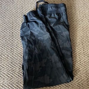 black camo joggers